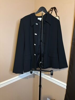 Casual Corner Black Women's Tailored Blazer